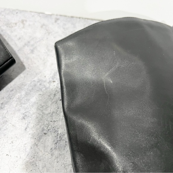 Free People Not for Riding Platform Tall Boots Black Leather Size 6.5 NEW - Picture 10 of 11